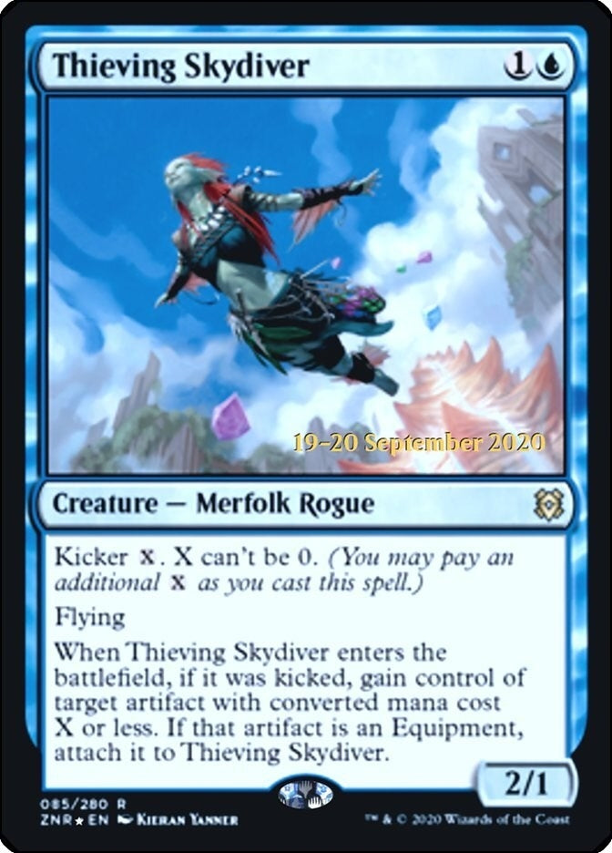 Image for Thieving Skydiver (85) - Magic: The Gathering