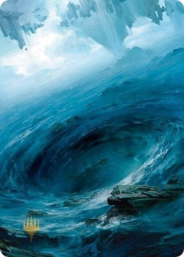 Image for Island Art Card (12/81) (Gold-Stamped) (12) (ASZNR) - Magic: The Gathering