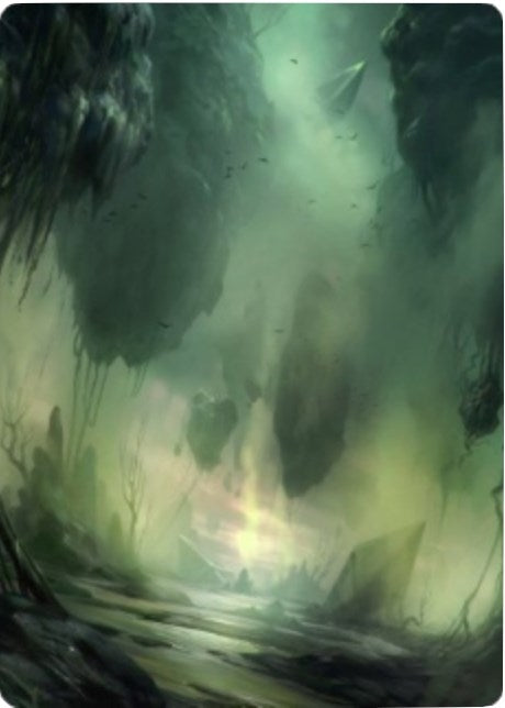 Image for Swamp Art Card (13/81) (13) (ASZNR) - Magic: The Gathering