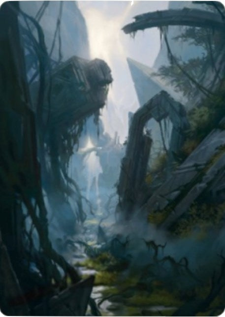 Image for Swamp Art Card (14/81) (14) (ASZNR) - Magic: The Gathering