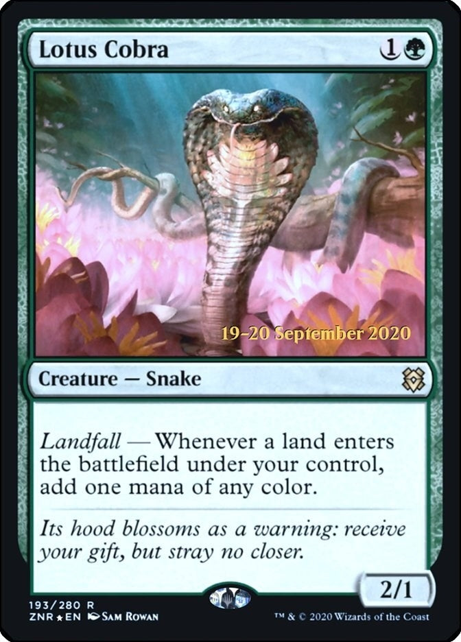 Image for Lotus Cobra (193) - Magic: The Gathering
