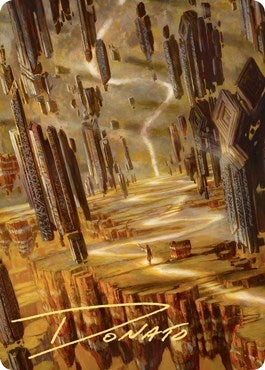 Image for Brightclimb Pathway Art Card (Gold-Stamped Signature) (23) - Magic: The Gathering