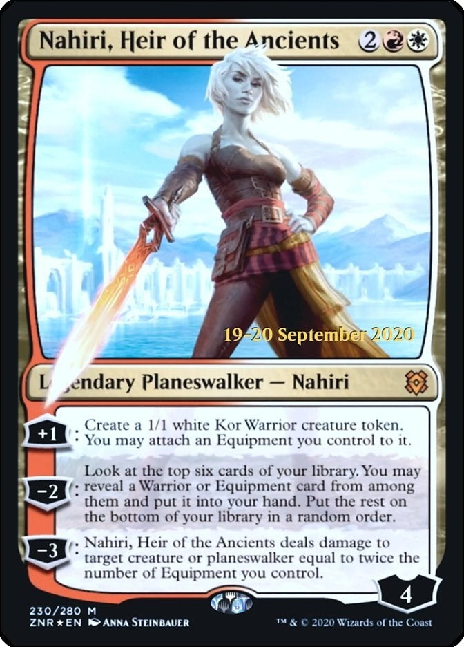 Image for Nahiri, Heir of the Ancients (230) - Magic: The Gathering