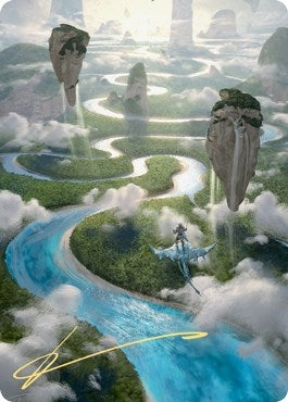 Image for Clearwater Pathway Art Card (Gold-Stamped Signature) (25) - Magic: The Gathering