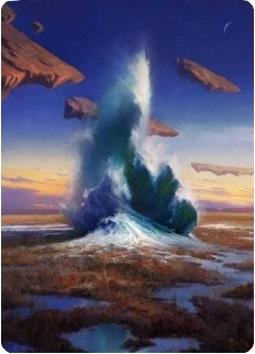 Image for Flooded Strand Art Card (29) (ASZNR) - Magic: The Gathering