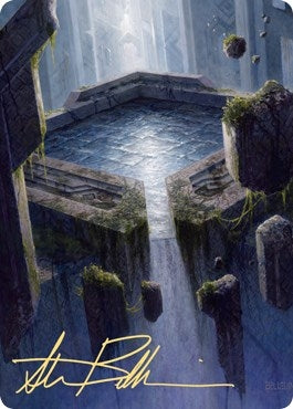 Image for Morphic Pool Art Card (Gold-Stamped Signature) (32) (ASZNR) - Magic: The Gathering