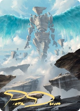Image for Celestial Colonnade Art Card (Gold-Stamped Signature) (33) (ASZNR) - Magic: The Gathering