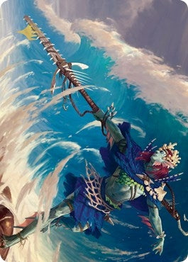 Image for Tazeem Roilmage Art Card (Gold-Stamped) (51) - Magic: The Gathering