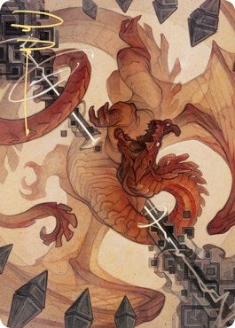 Image for Soul Shatter Art Card (Gold-Stamped Signature) (62) (ASZNR) - Magic: The Gathering