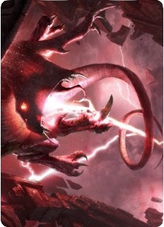 Image for Thundering Rebuke Art Card (68) (ASZNR) - Magic: The Gathering