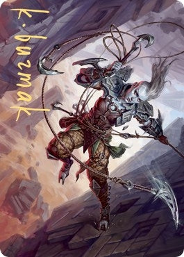 Image for Akiri, Fearless Voyager Art Card (Gold-Stamped Signature) (74) (ASZNR) - Magic: The Gathering