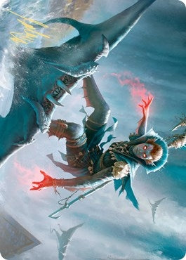 Image for Umara Mystic Art Card (Gold-Stamped Signature) (80) (ASZNR) - Magic: The Gathering