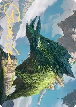 Image for Yasharn, Implacable Earth Art Card (Gold-Stamped Signature) (81) - Magic: The Gathering