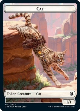 Image for Cat // Insect Double-Sided Token (2 // 7) (ZNR) - Magic: The Gathering