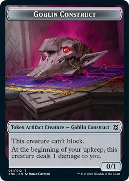 Image for Goblin Construct // Kor Warrior Double-Sided Token (11 // 4) (ZNR) - Magic: The Gathering