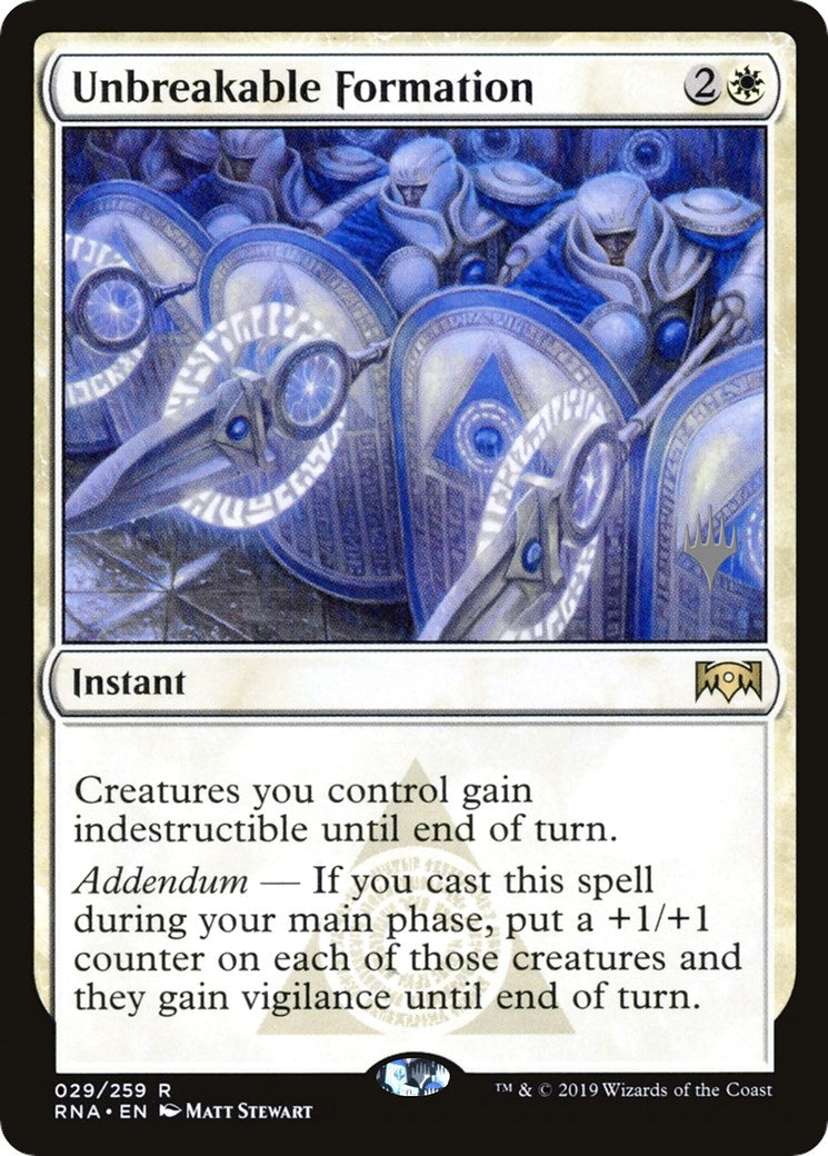 Image for Unbreakable Formation (29) (PPZNR) - Magic: The Gathering