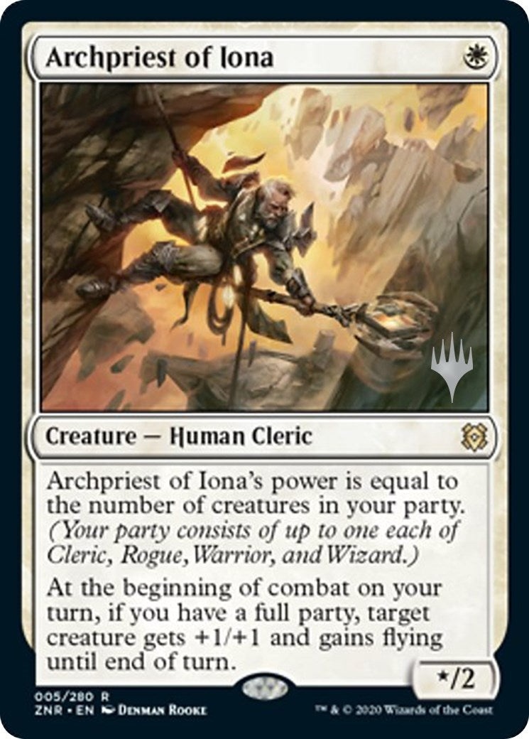 Image for Archpriest of Iona (5) (PPZNR) - Magic: The Gathering