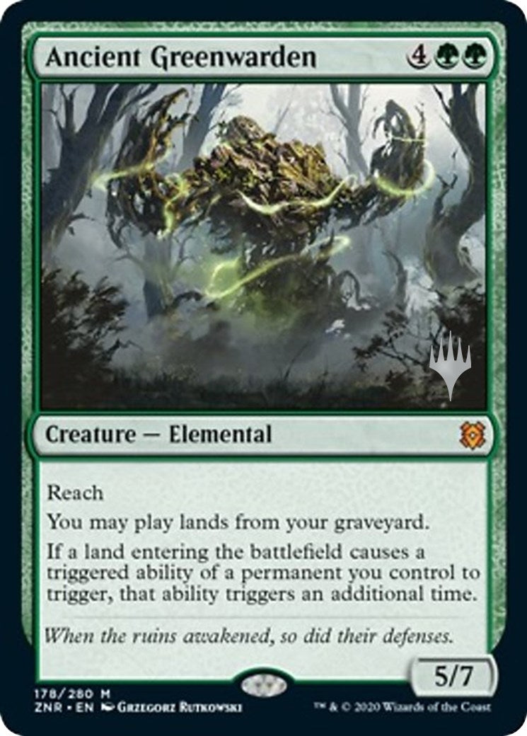 Image for Ancient Greenwarden (178) (PPZNR) - Magic: The Gathering