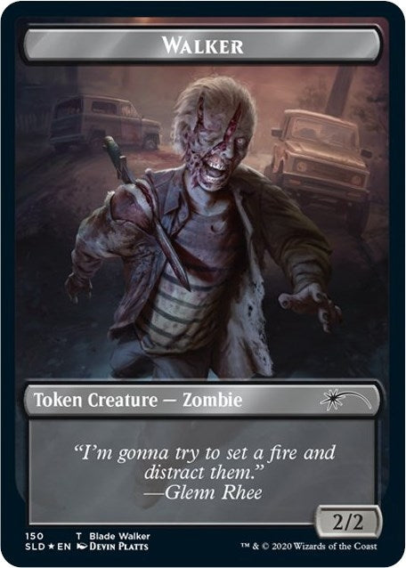 Image for Walker (Blade Walker // Winslow) Double-sided Token (150 // 151) - Magic: The Gathering