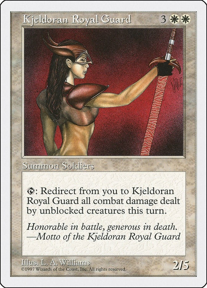 Image for Kjeldoran Royal Guard - Magic: The Gathering
