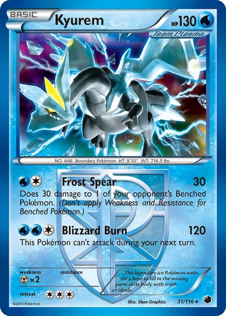 Image for Kyurem (031/116) (PR) - Pokemon