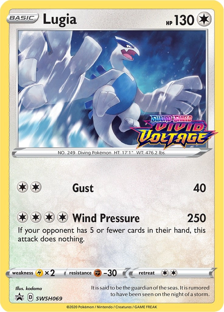 Image for Lugia - SWSH069 (Prerelease) (SWSH069) (SWSD) - Pokemon