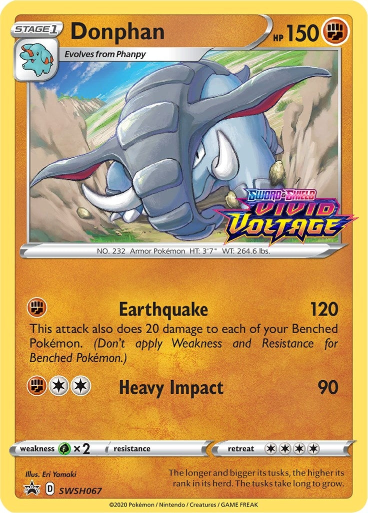 Image for Donphan - SWSH067 (Prerelease) (SWSH067) (SWSD) - Pokemon