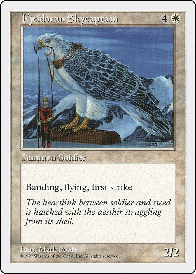 Image for Kjeldoran Skycaptain - Magic: The Gathering