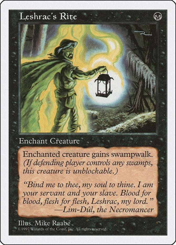Image for Leshrac's Rite - Magic: The Gathering