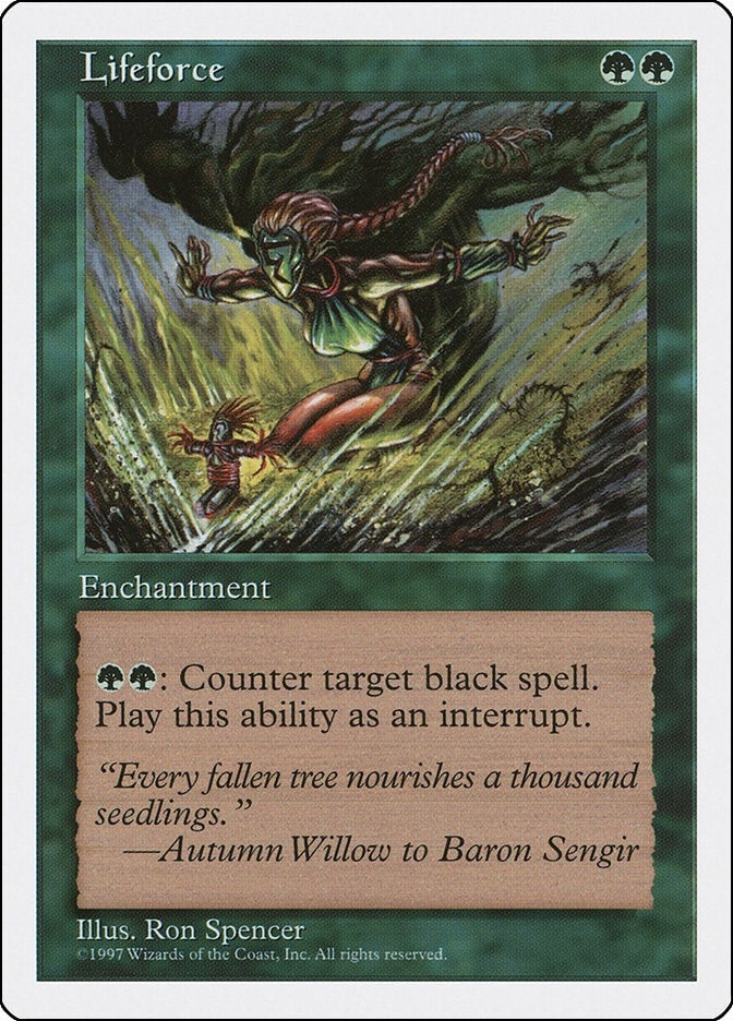 Image for Lifeforce - Magic: The Gathering