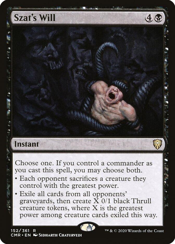 Image for Szat's Will (152) - Magic: The Gathering
