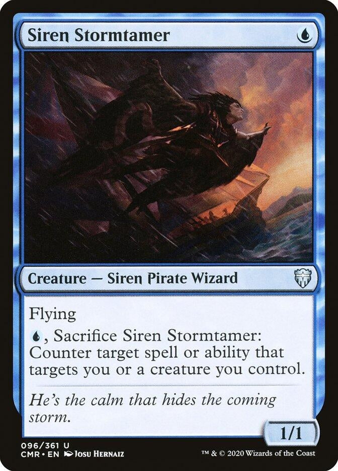 Image for Siren Stormtamer (96) - Magic: The Gathering