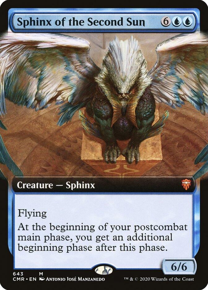 Image for Sphinx of the Second Sun (Extended Art) (643) - Magic: The Gathering