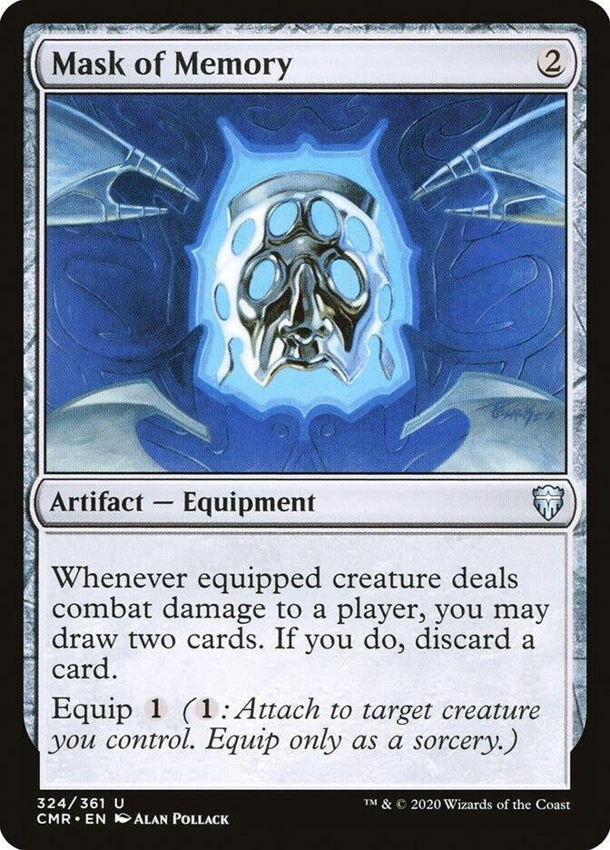Image for Mask of Memory (324) - Magic: The Gathering
