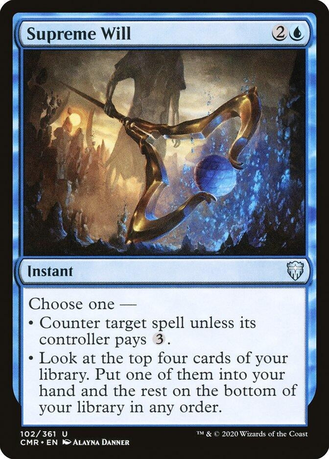 Image for Supreme Will (102) - Magic: The Gathering