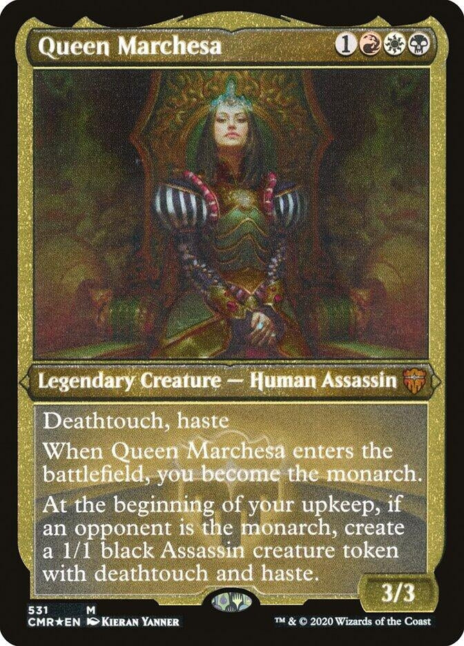 Image for Queen Marchesa (Foil Etched) (531) - Magic: The Gathering