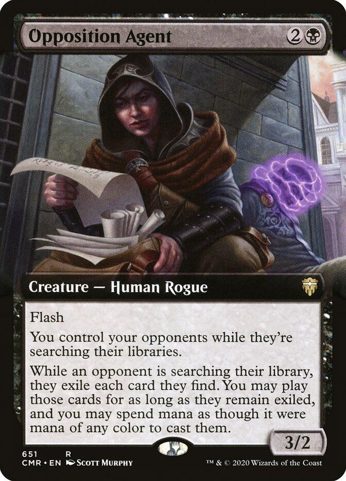 Image for Opposition Agent (Extended Art) (651) - Magic: The Gathering