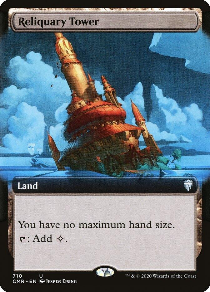 Image for Reliquary Tower (Extended Art) (710) - Magic: The Gathering