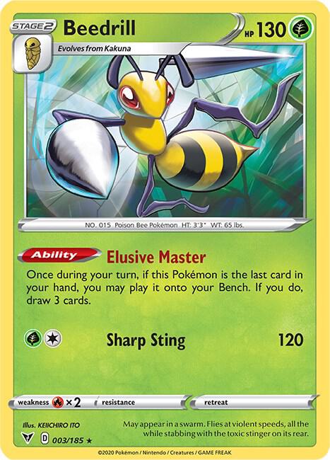 Beedrill (003/185) (SWSH04)