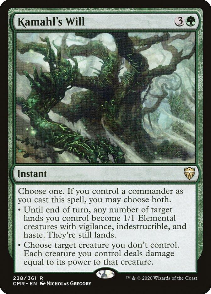 Image for Kamahl's Will (238) - Magic: The Gathering