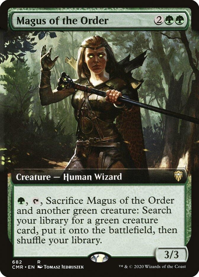 Image for Magus of the Order (Extended Art) (682) - Magic: The Gathering
