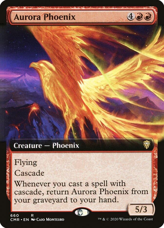 Image for Aurora Phoenix (Extended Art) (660) - Magic: The Gathering