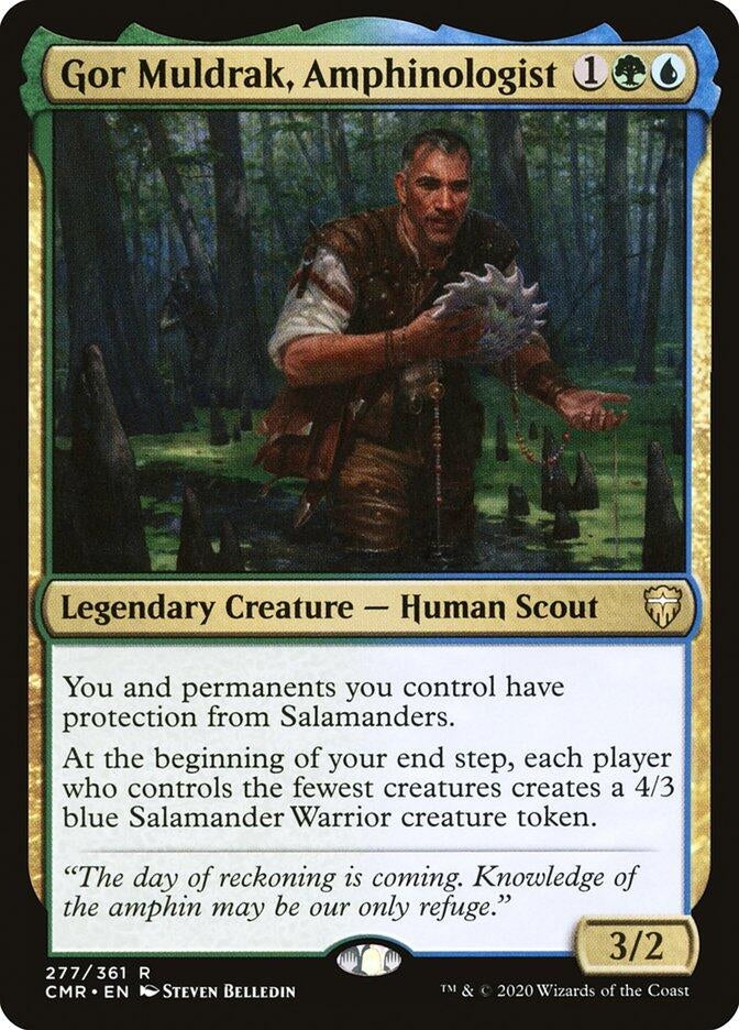 Image for Gor Muldrak, Amphinologist (277) - Magic: The Gathering
