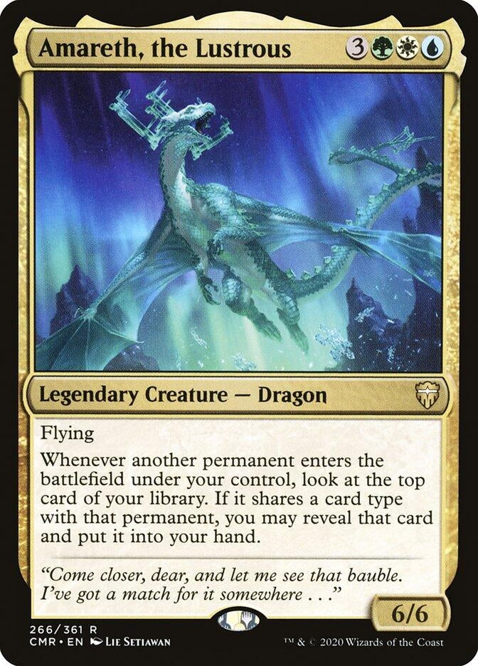 Image for Amareth, the Lustrous (266) (CMR) - Magic: The Gathering