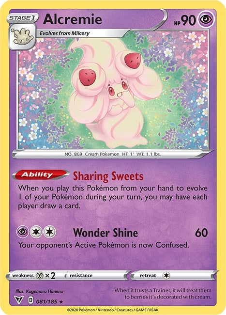Image for Alcremie (081/185) (SWSH04) - Pokemon