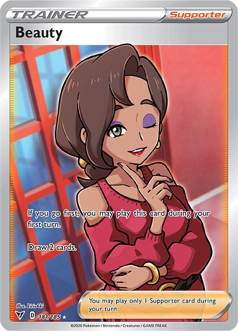 Image for Beauty (Full Art) (181/185) (SWSH04) - Pokemon