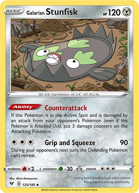 Galarian Stunfisk (125/185) (SWSH04)