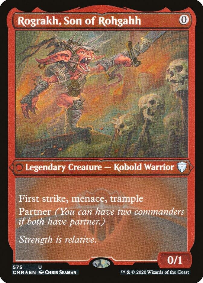 Image for Rograkh, Son of Rohgahh (Foil Etched) (575) - Magic: The Gathering