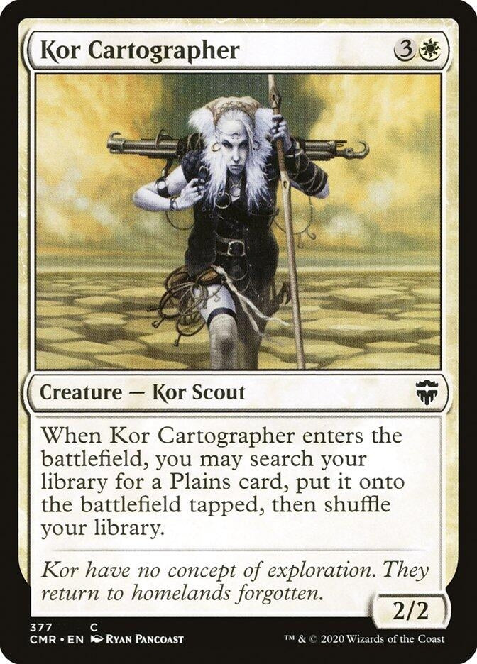 Image for Kor Cartographer (377) (377) - Magic: The Gathering