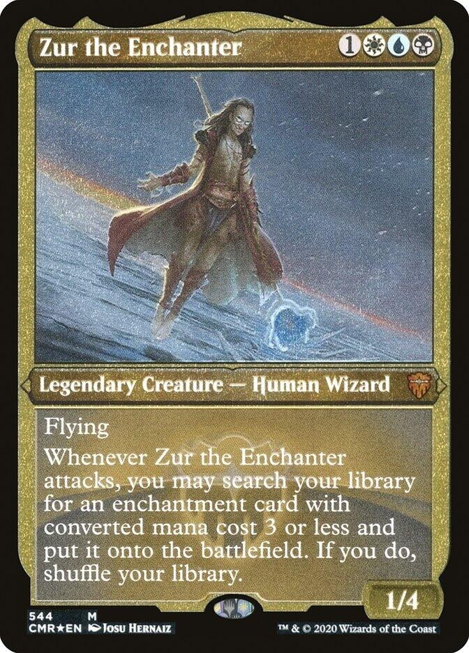 Image for Zur the Enchanter (Foil Etched) (544) - Magic: The Gathering